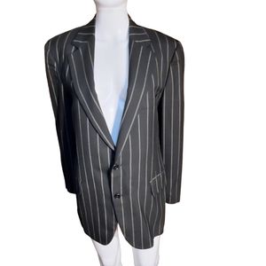 Custom pinstripe vintage blazer